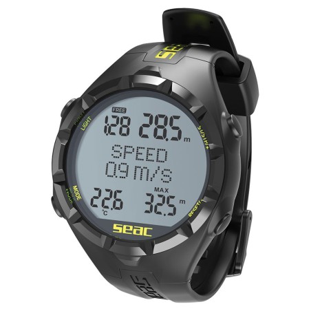 SEAC APNEA HR ordenador negro